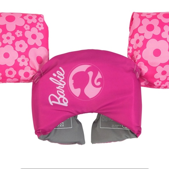 DISNEY Barbie Kids Swim Vest and Swim Trainer (Child 33-55 lbs) - Picture 7 of 10